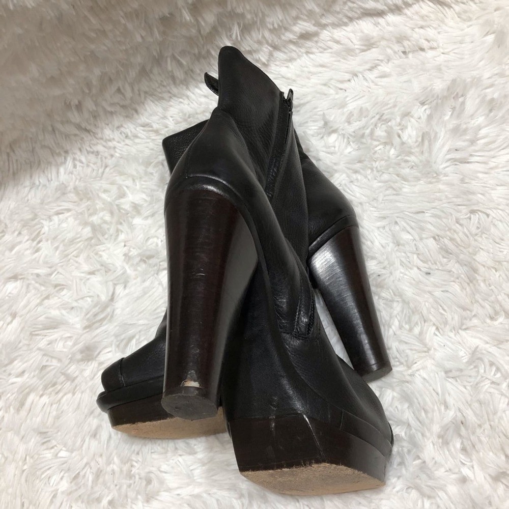 Sonia Rykiel Black Ankle Boots - Picture 8 of 10